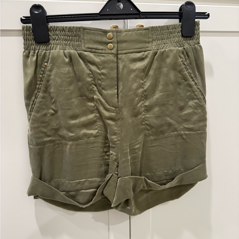 Boston Proper Khaki Women's Cargo Shorts